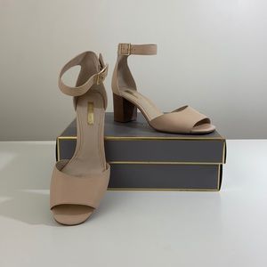 Louise et Cie leather block heel sandal - 8.5